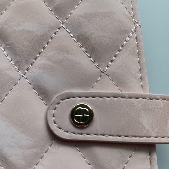 New Vlando Travel Jewelry Organizer Book Binder Dusty Blush Pink 8" x 6" - Picture 8 of 11